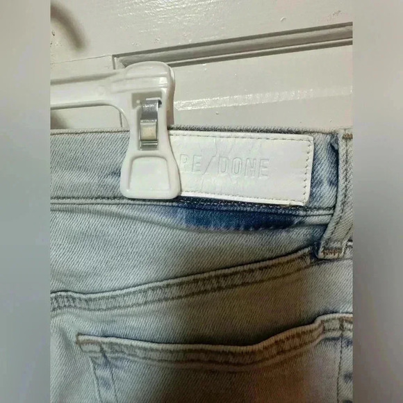 NWOT RE/DONE 70s crop boot jean in vapor wave - Picture 7 of 10